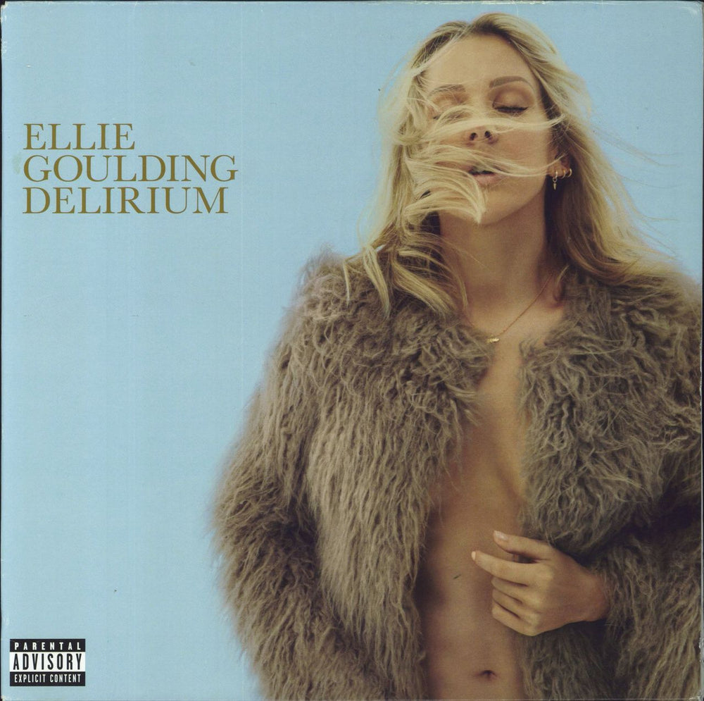 Ellie Goulding Delirium - White Vinyl - EX US 2-LP vinyl record set (Double LP Album) B0024226-01