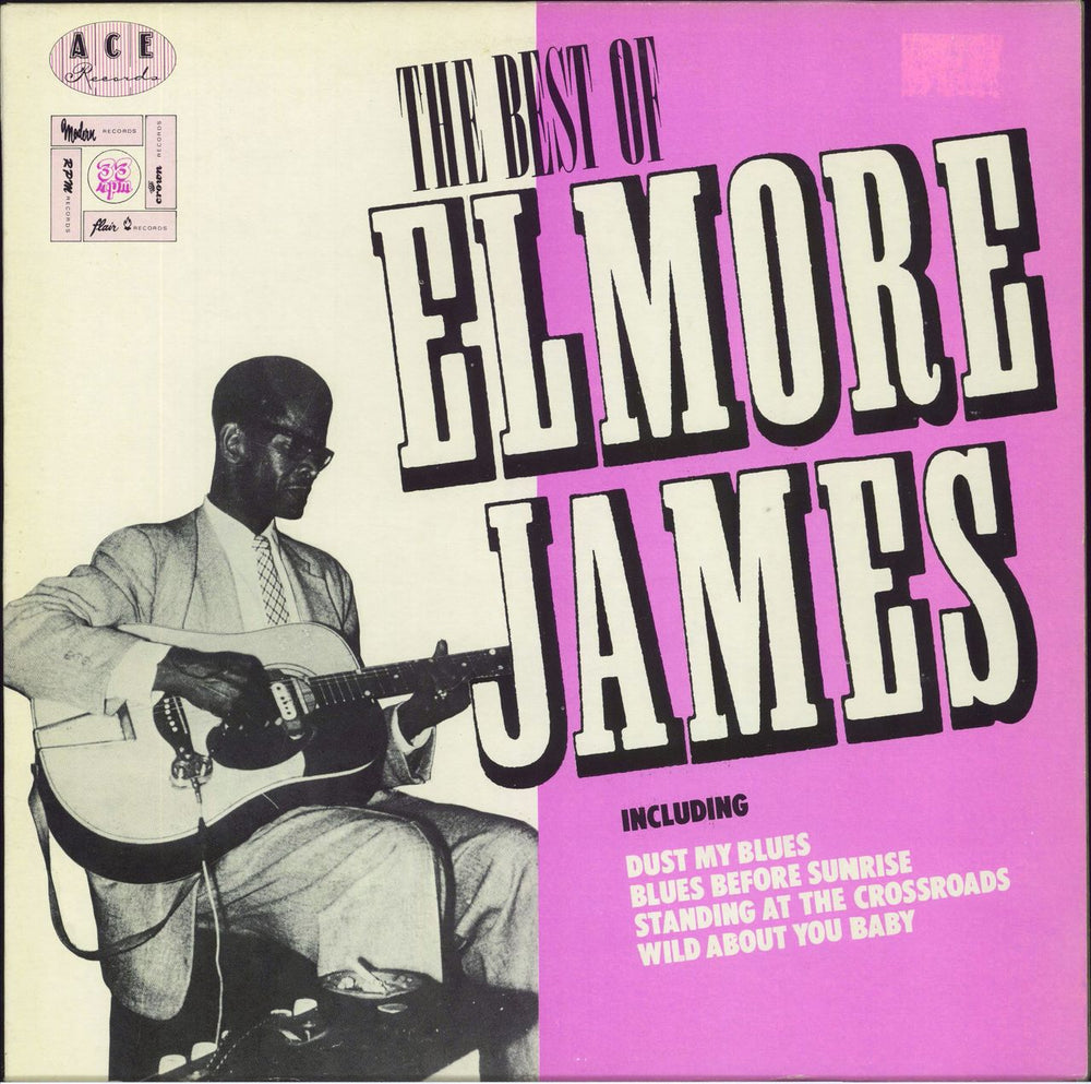 Elmore James The Best Of Elmore James UK vinyl LP album (LP record) CH31