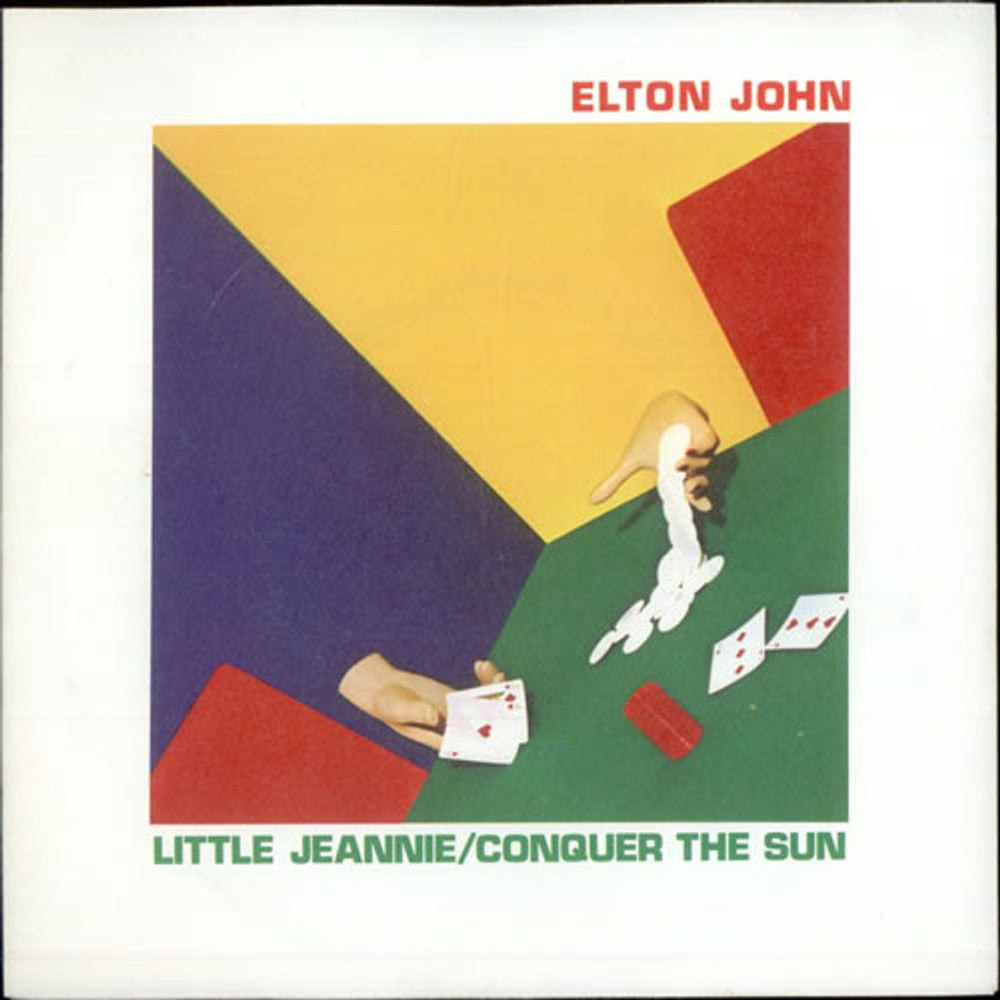 Elton John Little Jeannie - Picture Sleeve UK 7" vinyl single (7 inch record / 45) XPRES32