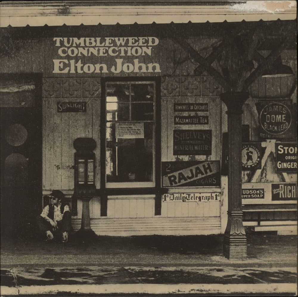 Elton John Tumbleweed Connection - Red  UK vinyl LP album (LP record) DJLPS410