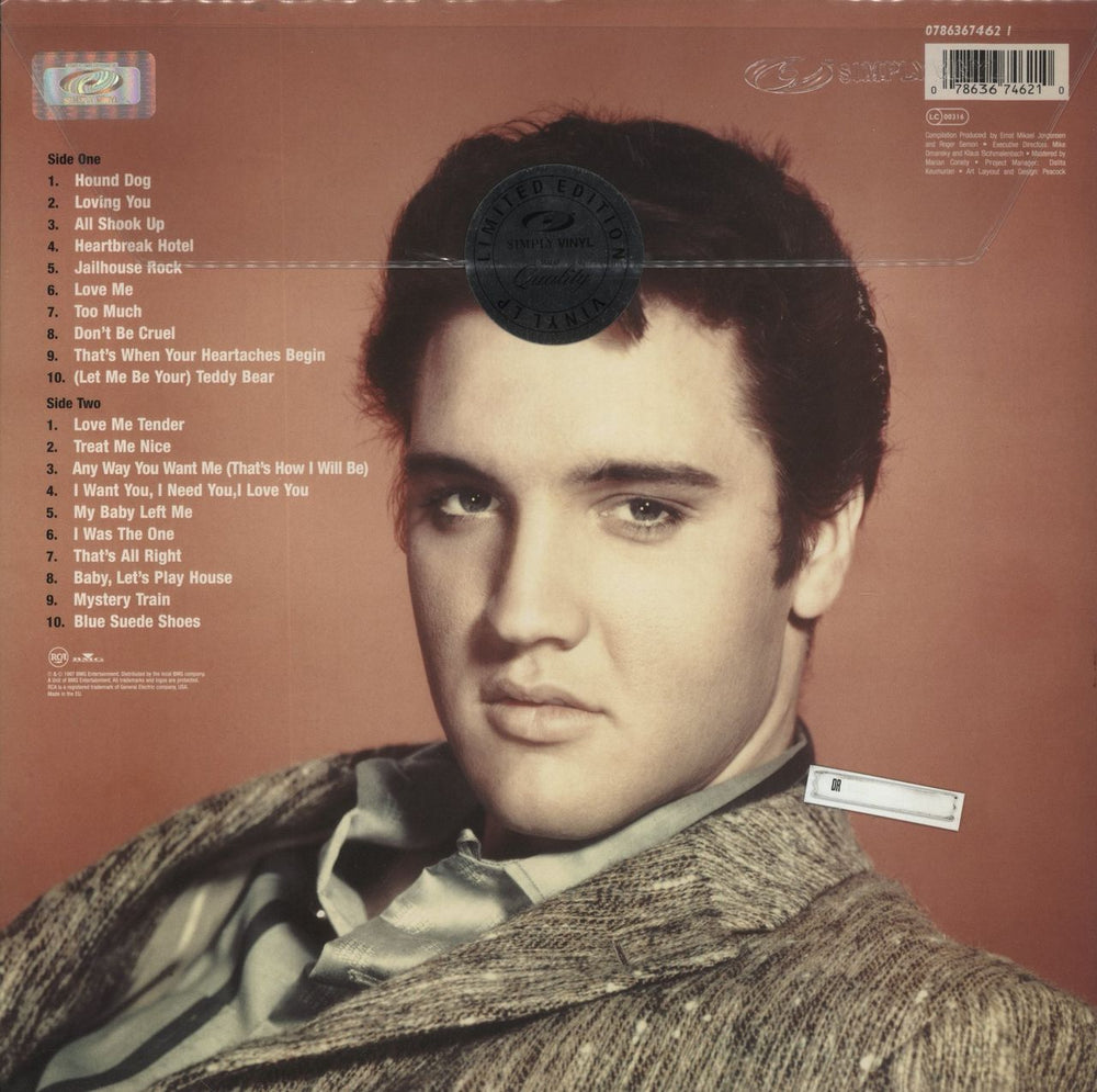 Elvis Presley Elvis' Golden Records - 180gm UK vinyl LP album (LP record) 078636746210