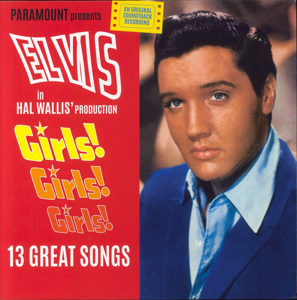 Elvis Presley Girls! Girls! Girls! - 180g UK vinyl LP album (LP record) WLV82056