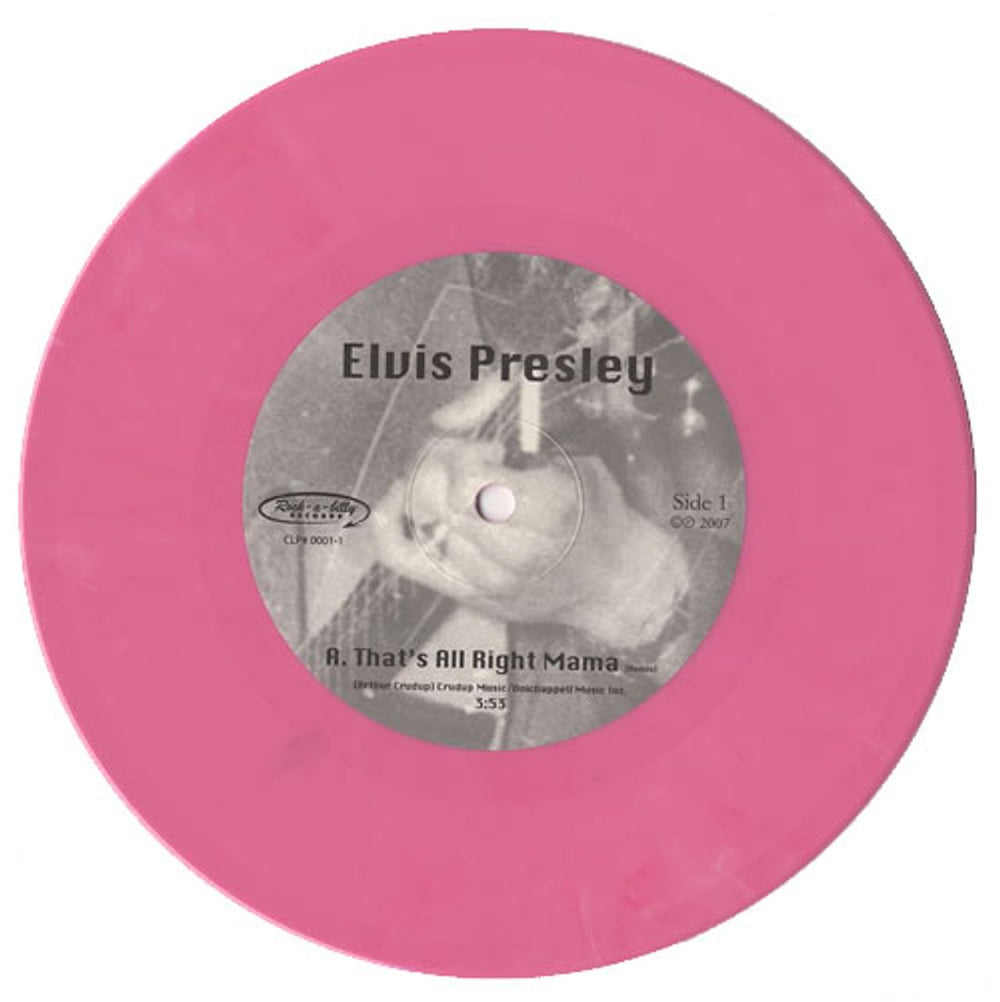 Elvis Presley That's All Right Mama US 7" vinyl single (7 inch record / 45) ELV07TH406203