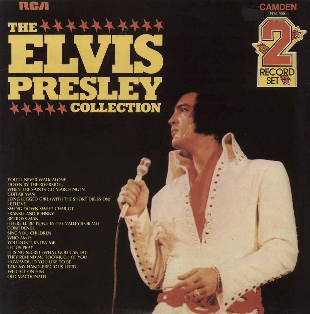 Elvis Presley The Elvis Presley Collection UK 2-LP vinyl record set (Double LP Album) PDA009