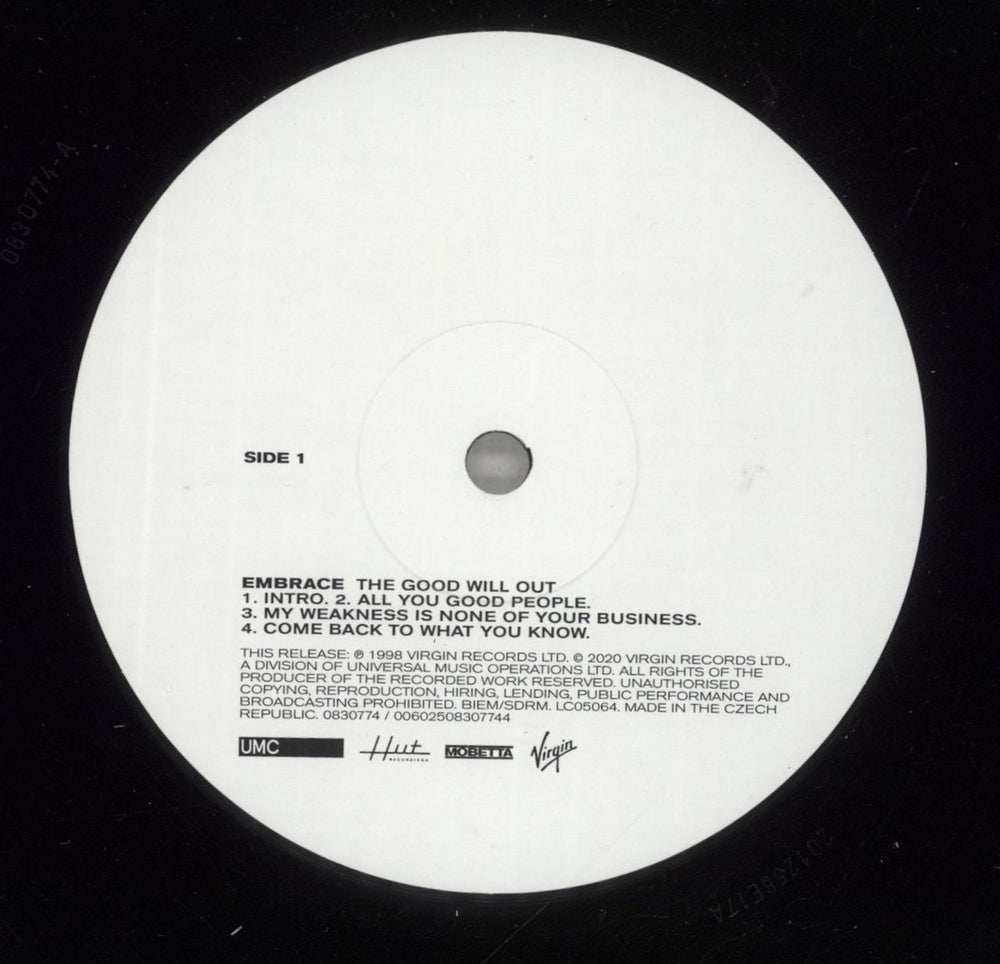 Embrace The Good Will Out UK 2-LP vinyl record set (Double LP Album) EMB2LTH874689