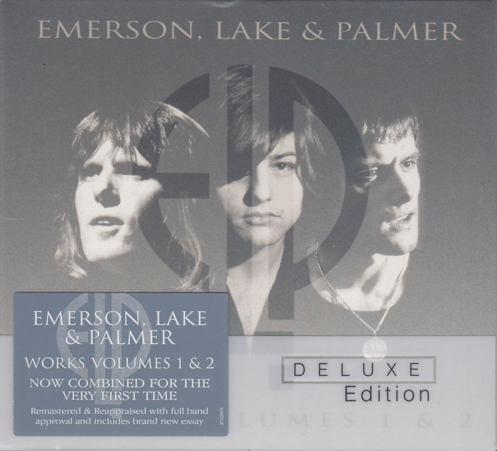 Emerson Lake & Palmer Works Volume 1 & 2 - Deluxe Edition UK 3-CD album set (Triple CD) 2712065