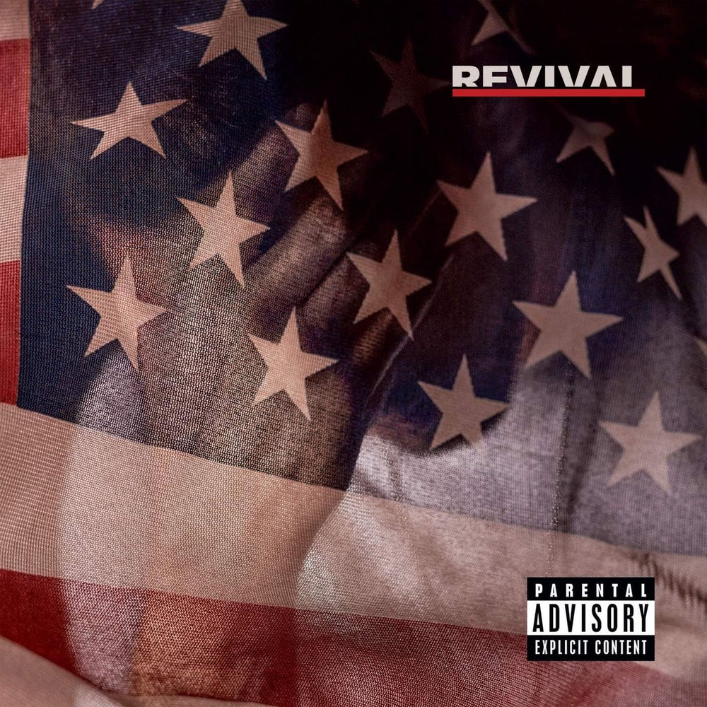 Eminem Revival - Black Vinyl - Sealed UK 2-LP vinyl record set (Double LP Album) 00602567235552