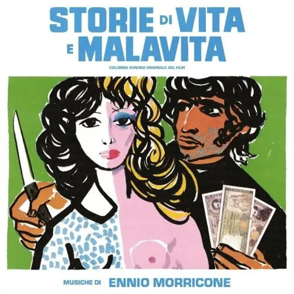 Ennio Morricone Storie Di Vita E Malavita - Green Vinyl - RSD 2024 - Sealed UK vinyl LP album (LP record) CS019