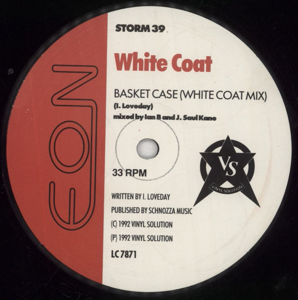 Eøn Basket Case - [Remixes] UK 12" vinyl single (12 inch record / Maxi-single) EQN12BA853641