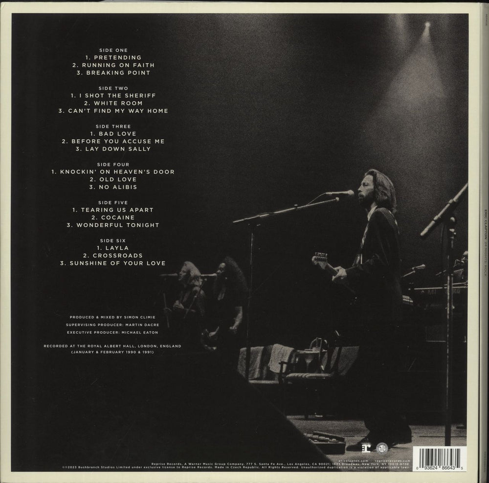 Eric Clapton 24 Nights: Rock UK 3-LP vinyl record set (Triple LP Album) 093624866435