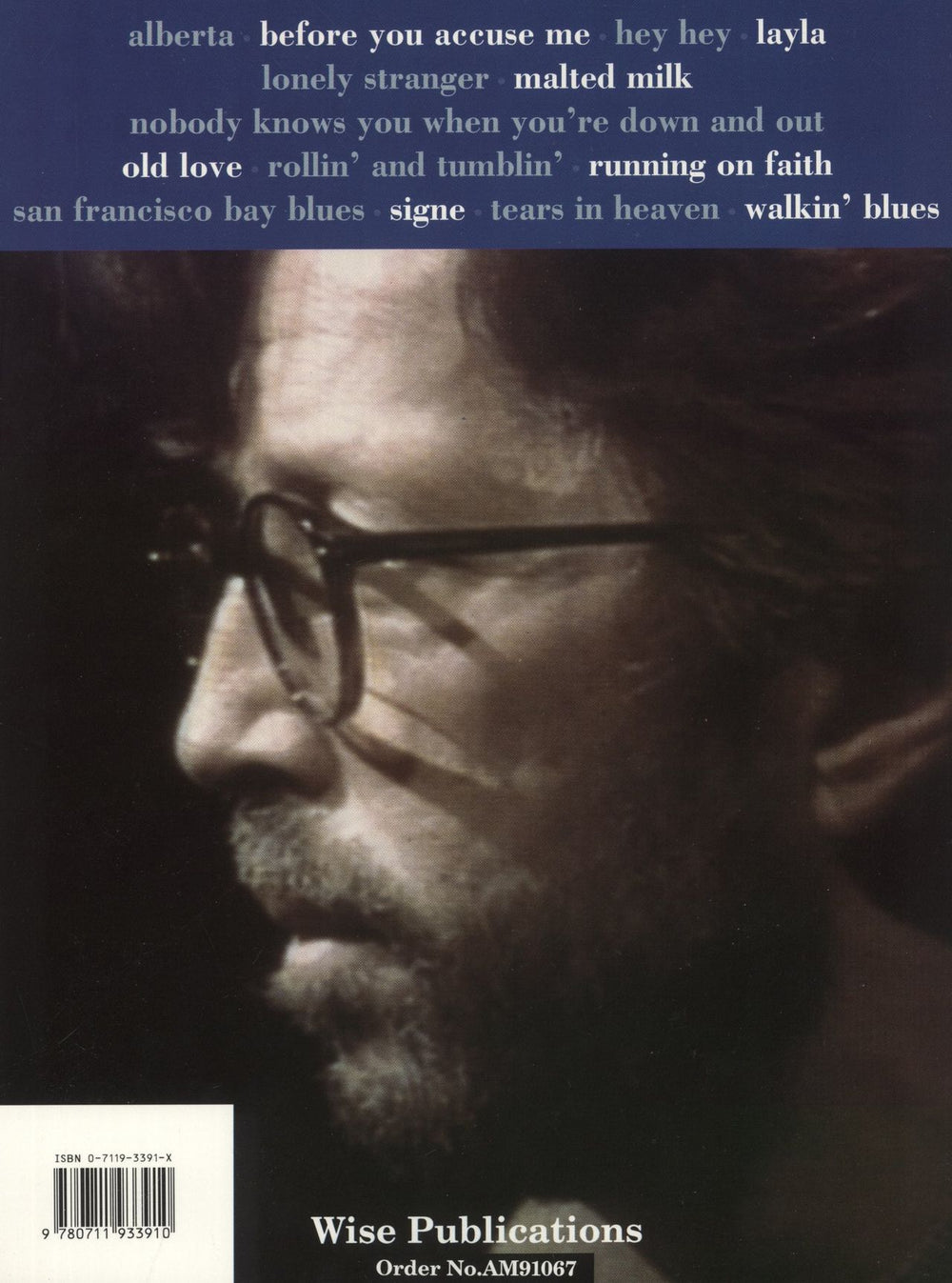 Eric Clapton Unplugged UK book 9780711933910