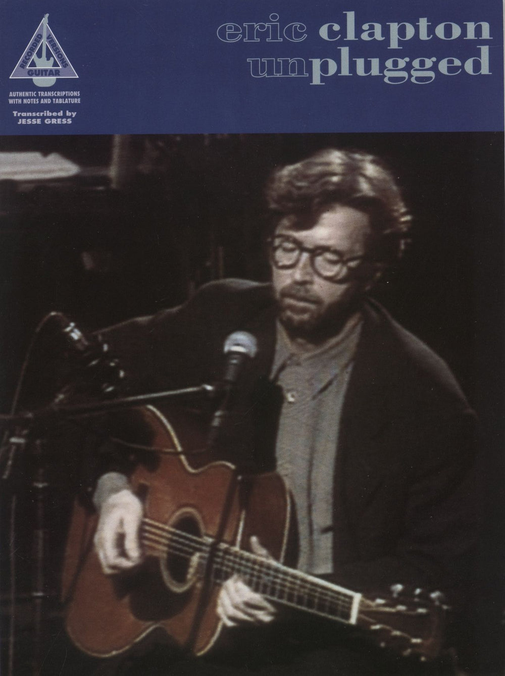 Eric Clapton Unplugged UK book AM91067