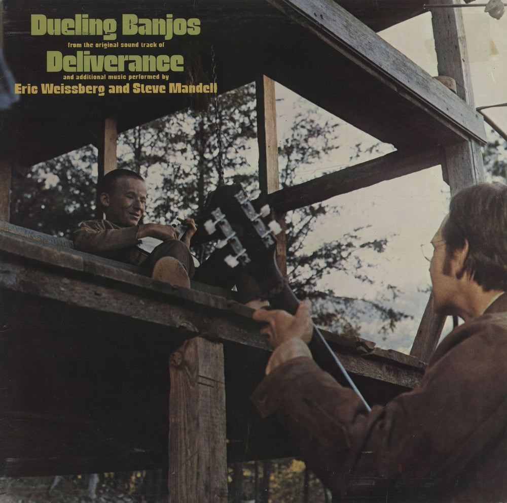 Eric Weissberg & Steve Mandell Dueling Banjos German vinyl LP album (LP record) WB46214