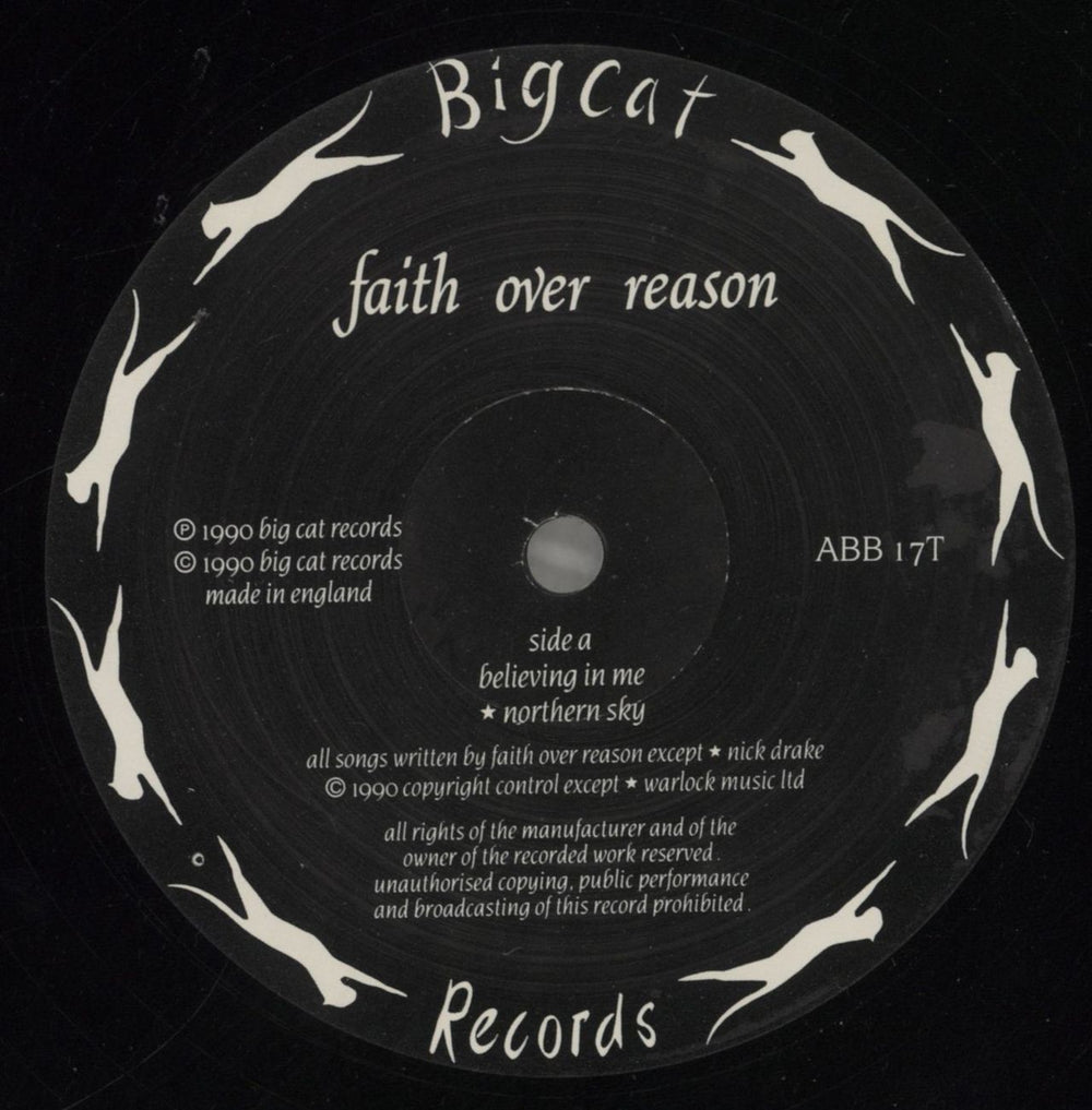 Faith Over Reason Faith Over Reason EP UK 12" vinyl single (12 inch record / Maxi-single) FHJ12FA520085