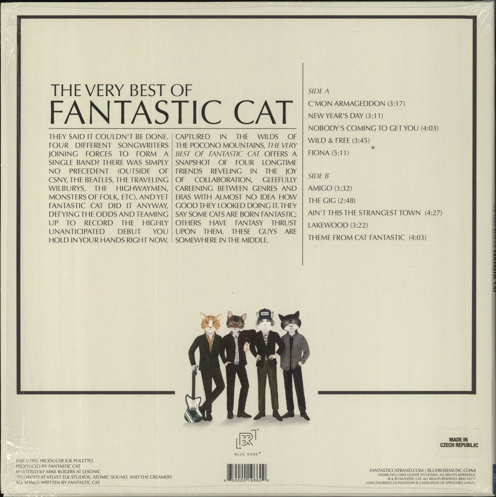 Fantastic Cat The Very Best Of Fantastic Cat US vinyl LP album (LP record)