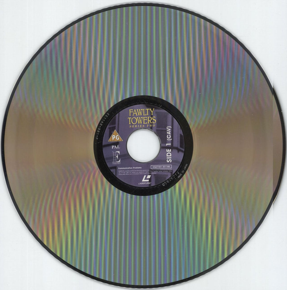 Fawlty Towers Fawlty Towers - Series Two - Shrink UK laserdisc / lazerdisc FTYLZFA875780