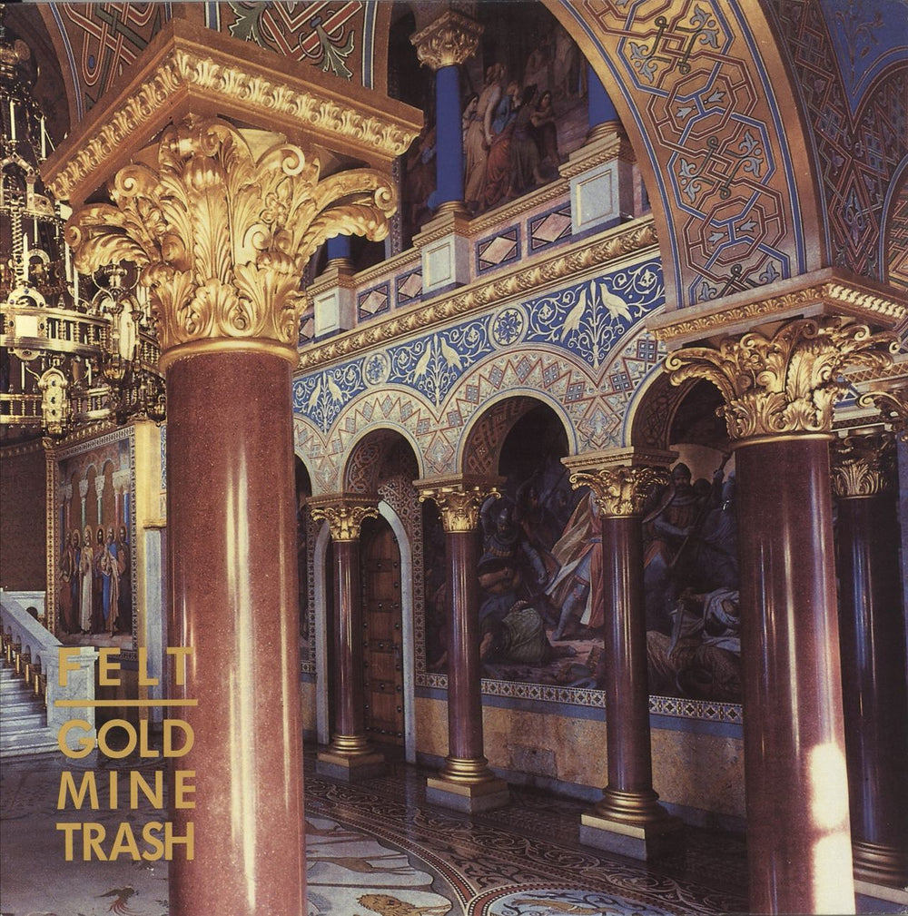 Felt Gold Mine Trash US vinyl LP album (LP record) PVC8959
