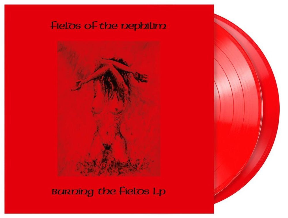 Fields Of The Nephilim Burning The Fields - Red Vinyl - RSD 2024 - Sealed UK 2-LP vinyl record set (Double LP Album) FIE2LBU833945