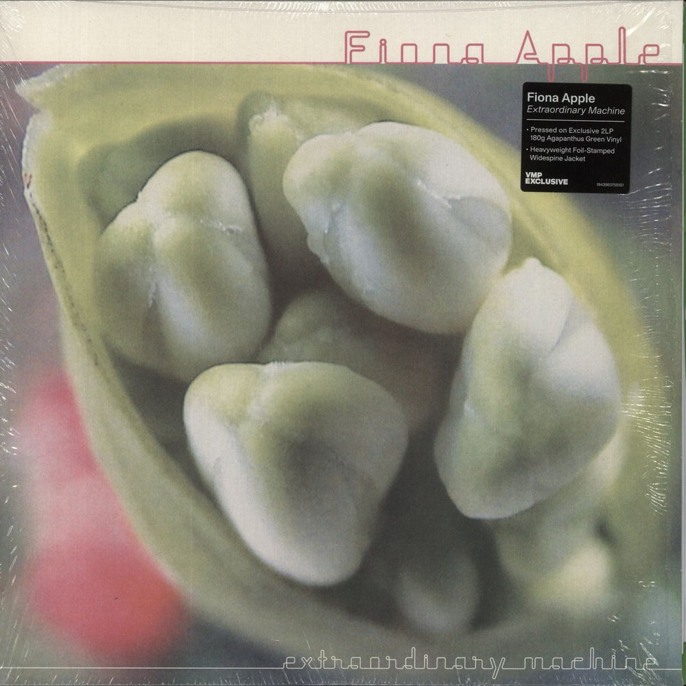 Fiona Apple Extraordinary Machine - 180g Green / Blue Swirl Vinyl - Shrink US 2-LP vinyl record set (Double LP Album) 19439937551