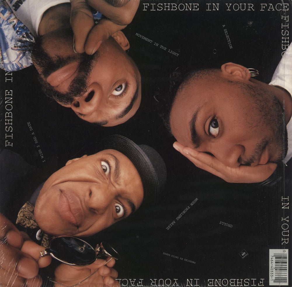 Fishbone In Your Face US vinyl LP album (LP record) 074644033311
