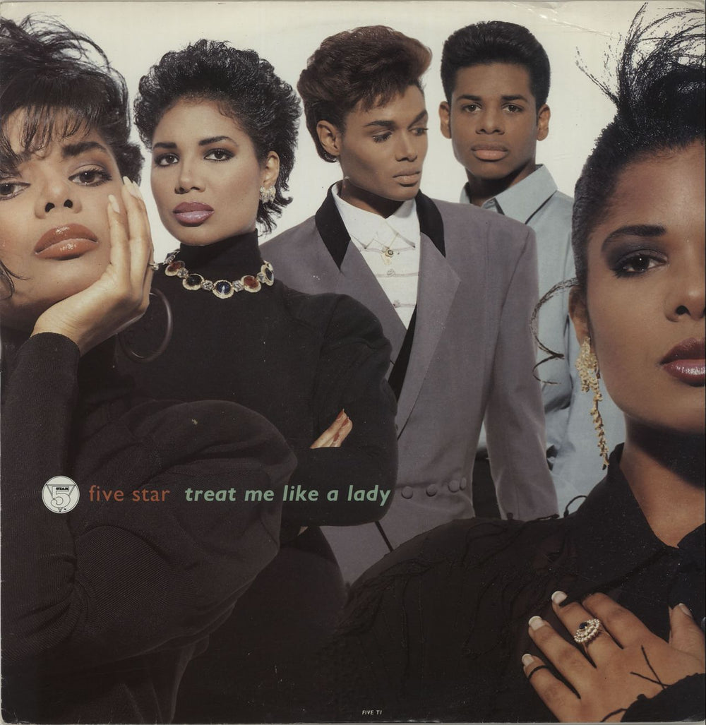 Five Star Treat Me Like A Lady UK 12" vinyl single (12 inch record / Maxi-single) FIVET1