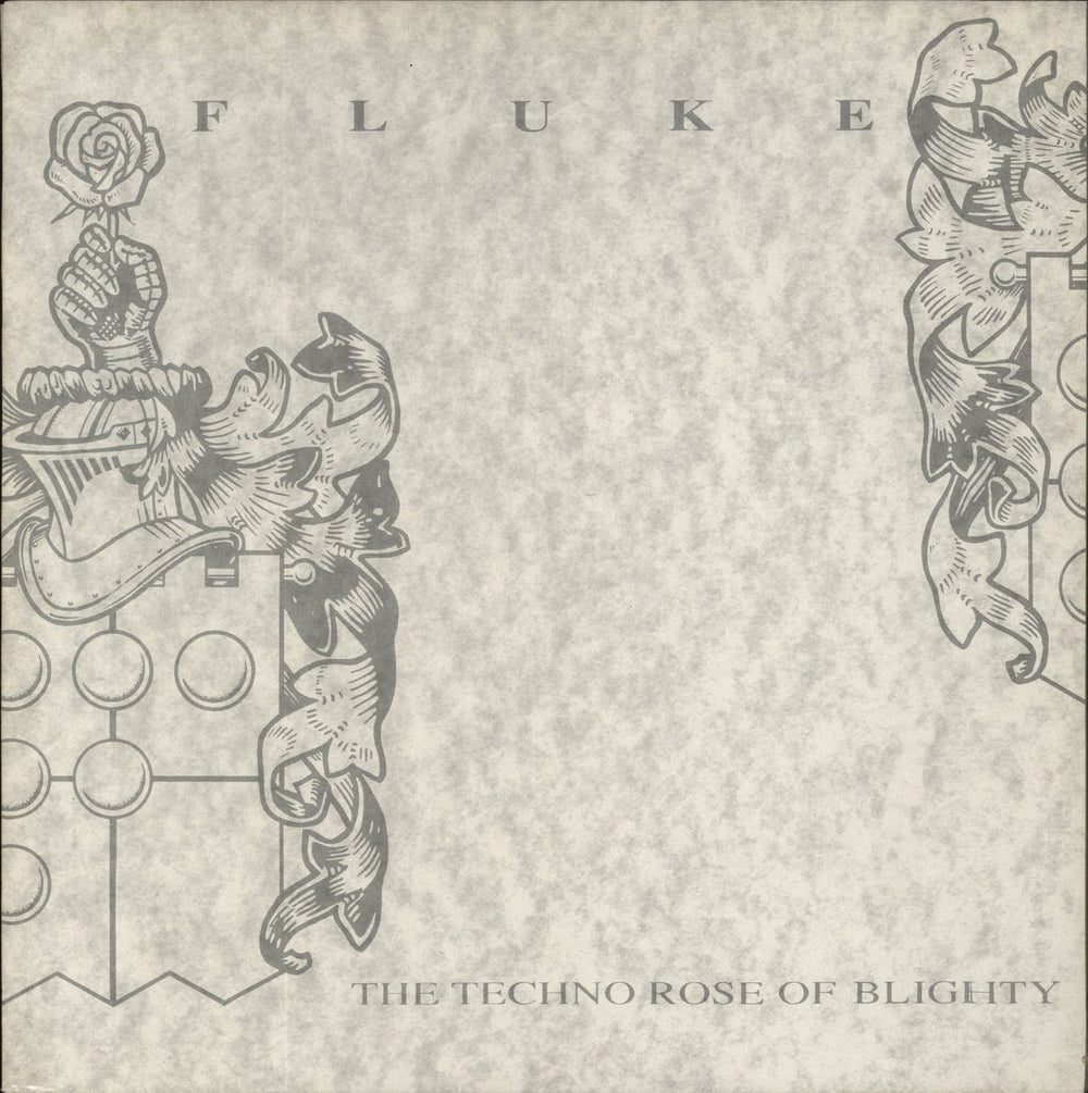Fluke The Techno Rose Of Blighty UK vinyl LP album (LP record) CRELP072