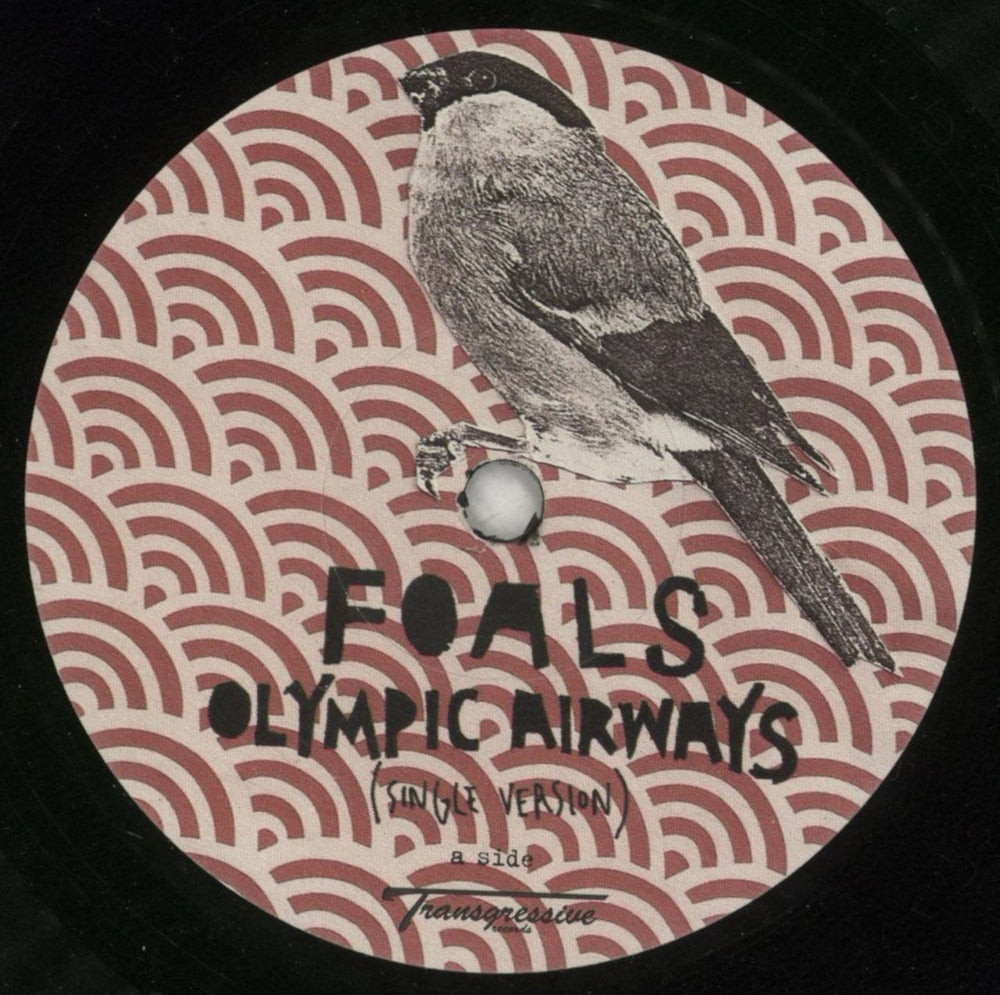 Foals Olympic Airways UK 7" vinyl single (7 inch record / 45) FOA07OL448734