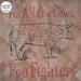 Foo Fighters For All The Cows - Blue Vinyl UK 7" vinyl single (7 inch record / 45) CL762