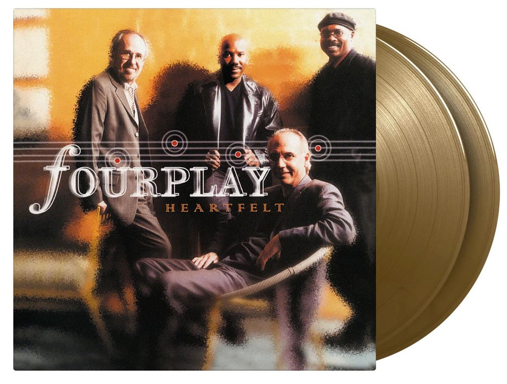 Fourplay Heartfelt - Gold Vinyl 180 Gram UK 2-LP vinyl record set (Double LP Album) MOVLP3647