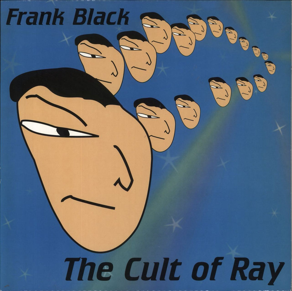 Frank Black The Cult Of Ray - Blue Vinyl UK vinyl LP album (LP record) DEMREC849