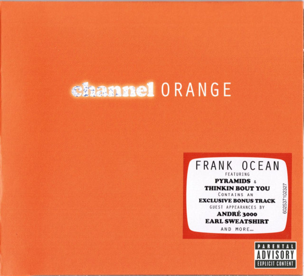 Frank Ocean Channel Orange + Exclusive Bonus Track - Sealed UK CD album (CDLP) 602537102327