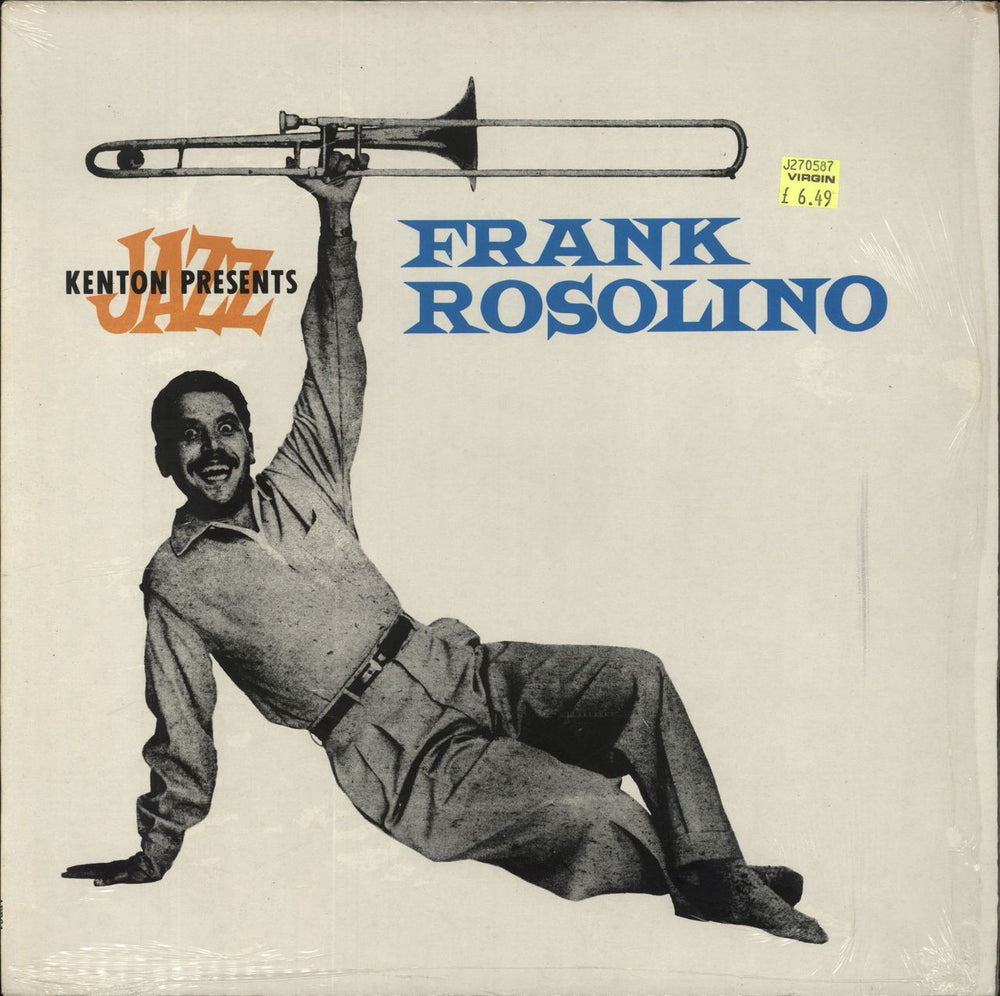 Frank Rosolino Frank Rosolino - shrink UK vinyl LP album (LP record) AFF61