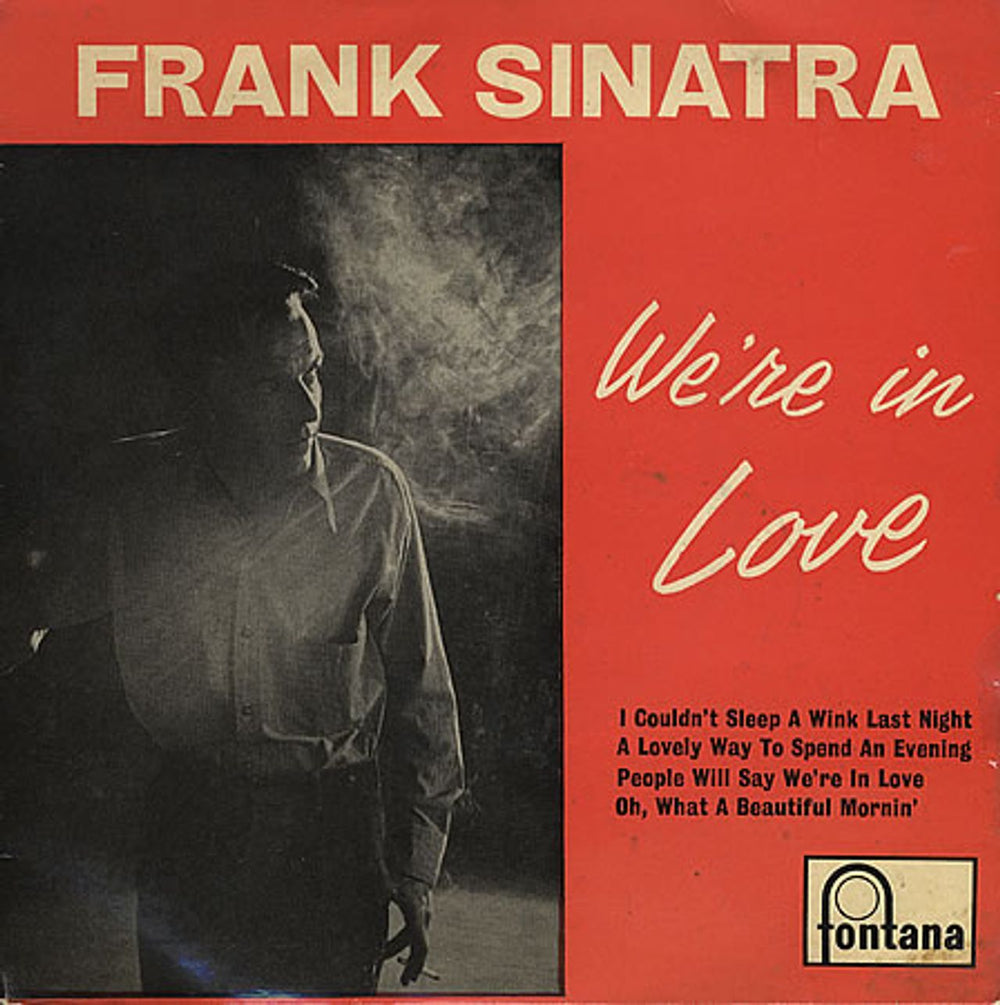 Frank Sinatra We're In Love EP - solid UK 7" vinyl single (7 inch record / 45) TFE17042