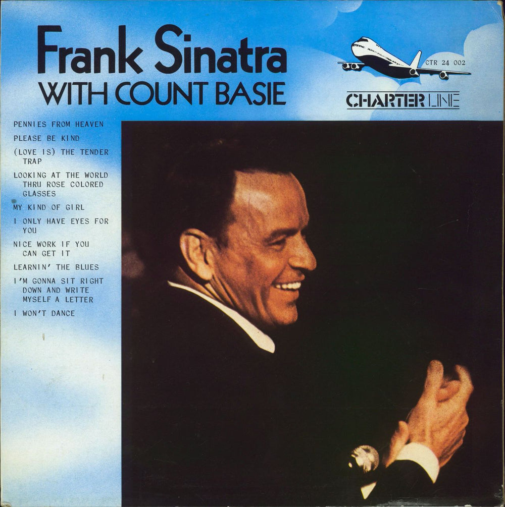 Frank Sinatra With Count Basie Italian vinyl LP album (LP record) CTR24002