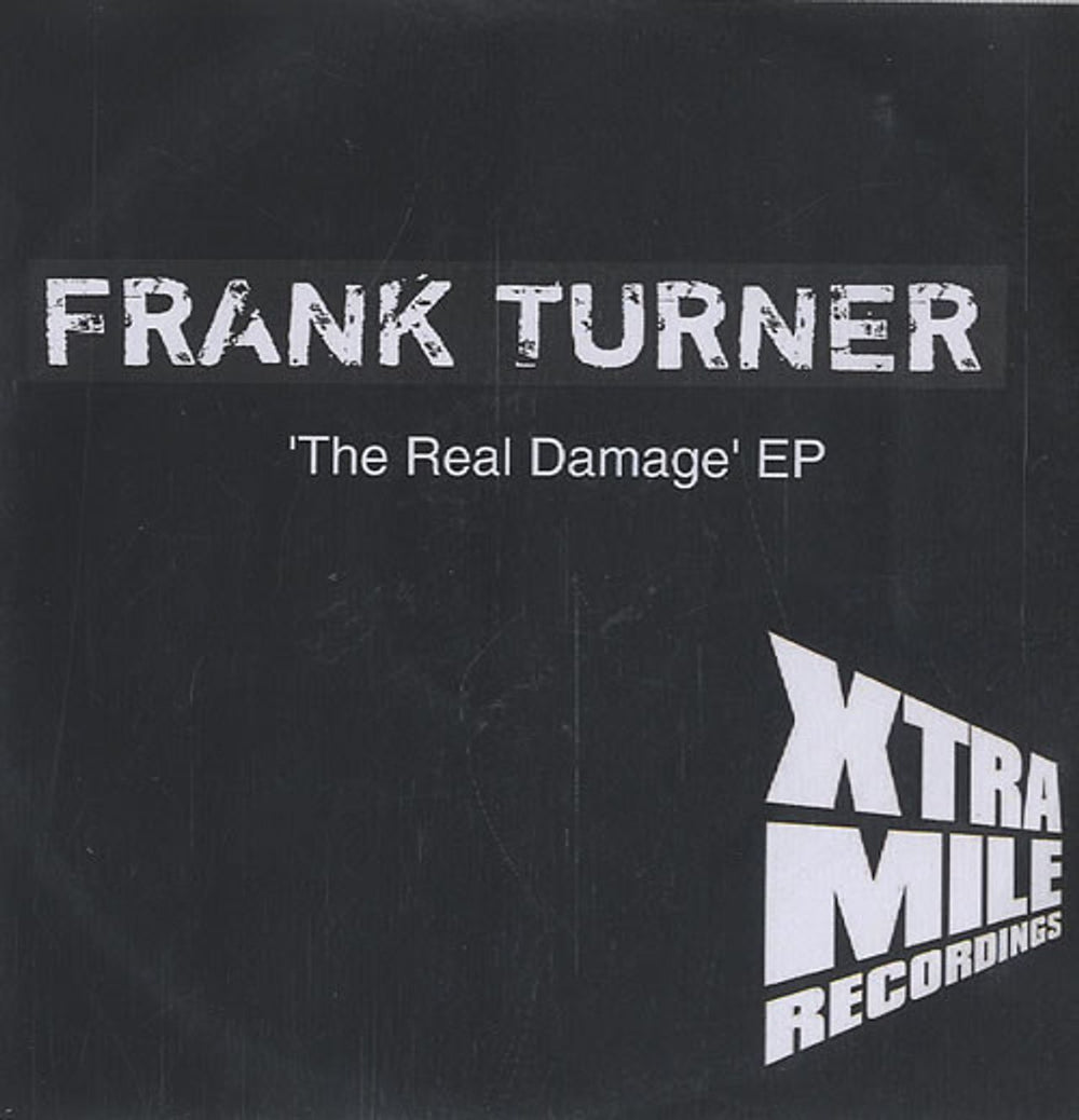 Frank Turner The Real Damage EP UK Promo CD-R acetate CD-R