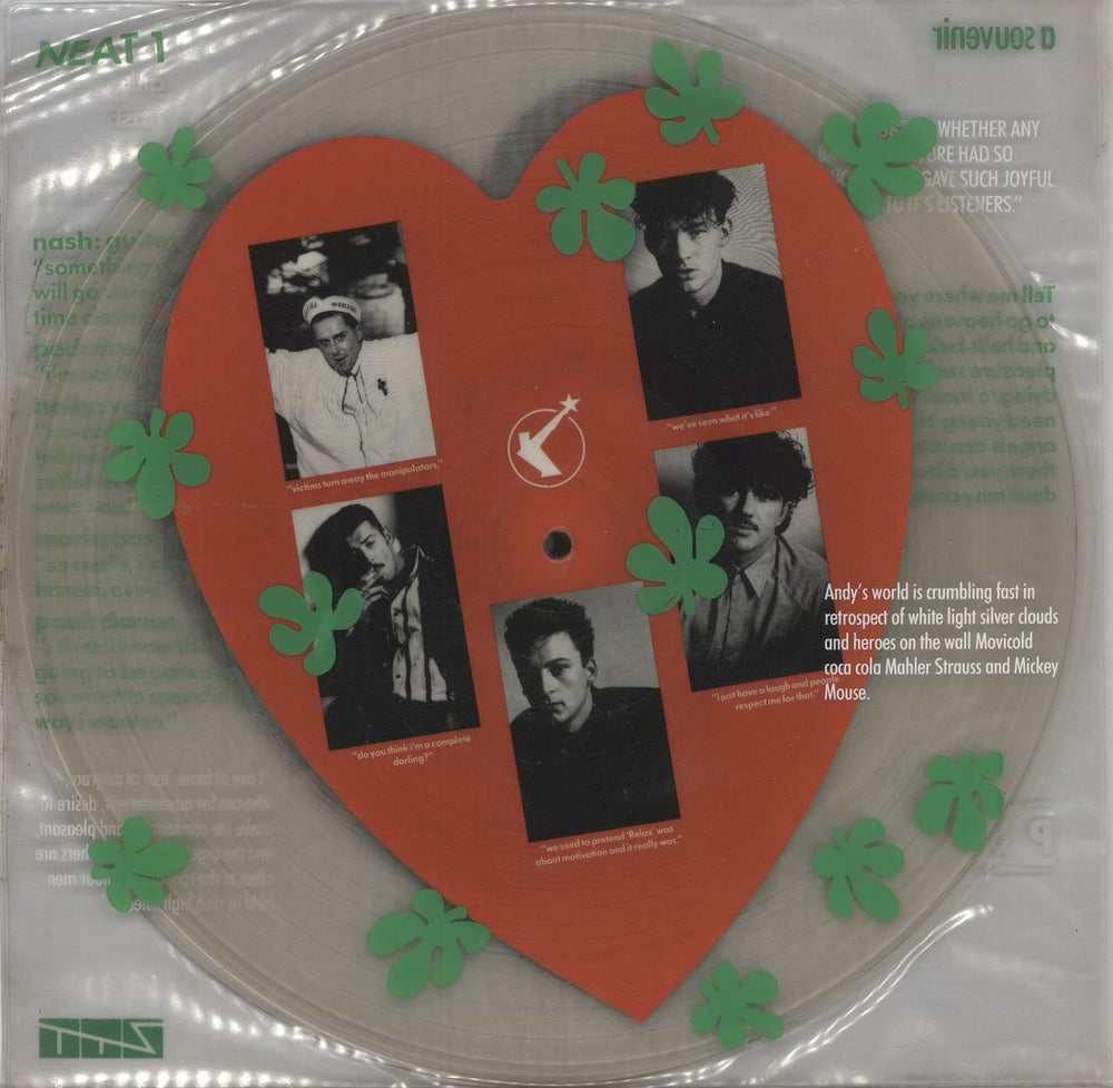 Frankie Goes To Hollywood Welcome To The Pleasuredome UK picture disc LP (vinyl picture disc album)