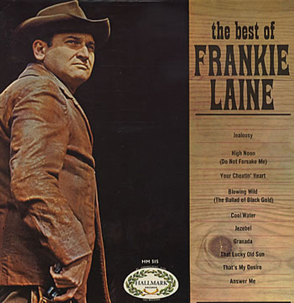 Frankie Laine The Best Of Frankie Laine UK vinyl LP album (LP record) HM515