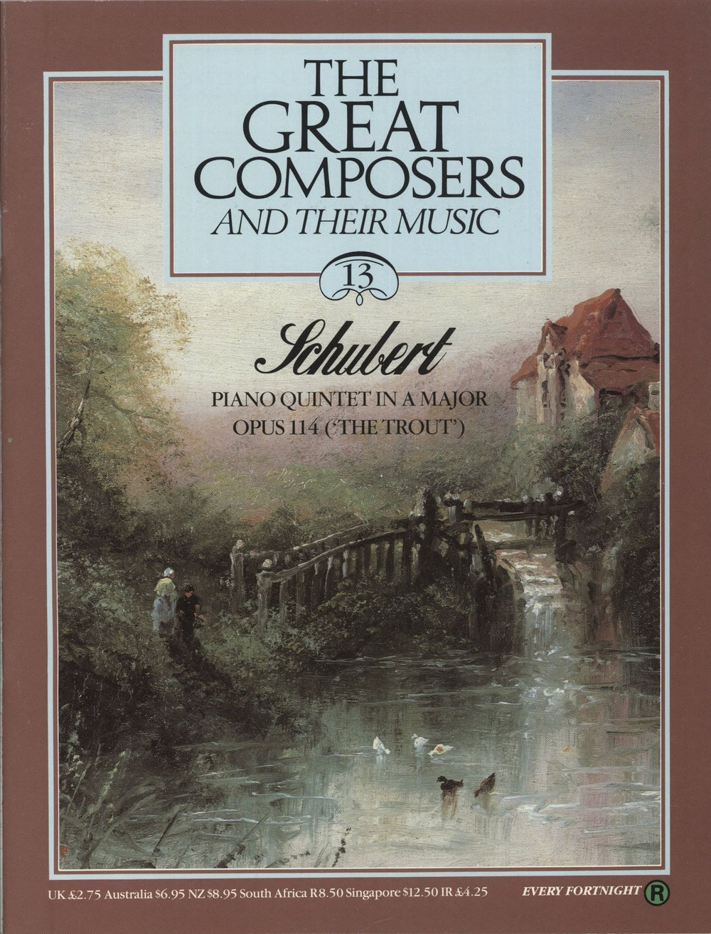 Franz Schubert Piano Quintet In A Major, Opus 114 + Magazine UK vinyl LP album (LP record)