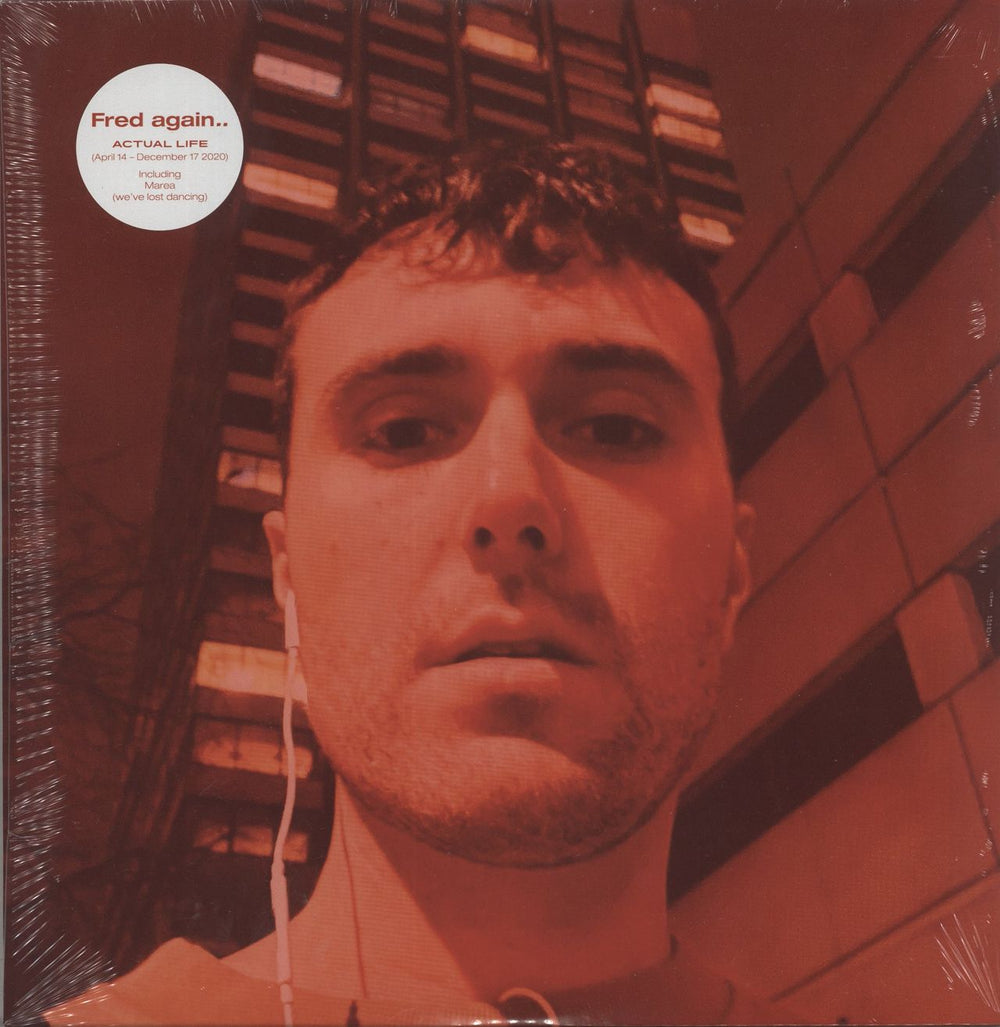 Fred Again Actual Life [April 14 – December 17 2020] - Clear Vinyl - Sealed UK vinyl LP album (LP record) 0190296227905