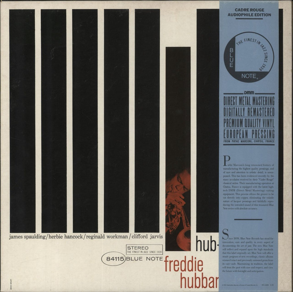 Freddie Hubbard Hub-Tones + obi French vinyl LP album (LP record) BST-84115