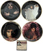 Freddie Mercury Set Of Four Mick Rock Plates UK memorabilia PLATES