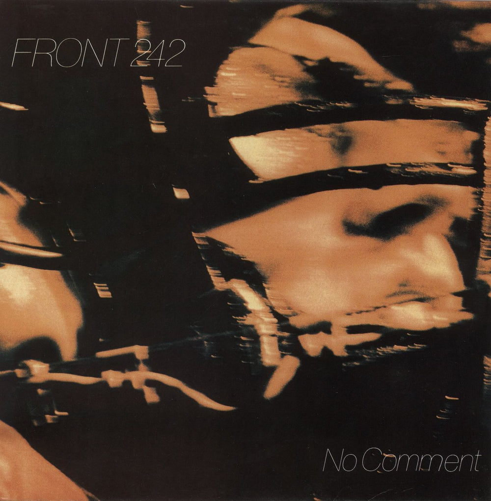 Front 242 No Comment Belgian 12" vinyl single (12 inch record / Maxi-single) MK2