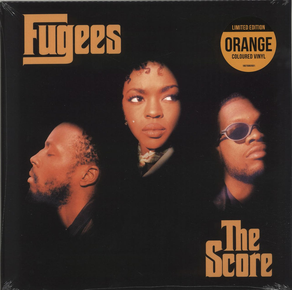 Fugees The Score - Orange Vinyl - Sealed UK 2-LP vinyl record set (Double LP Album) 19075883501