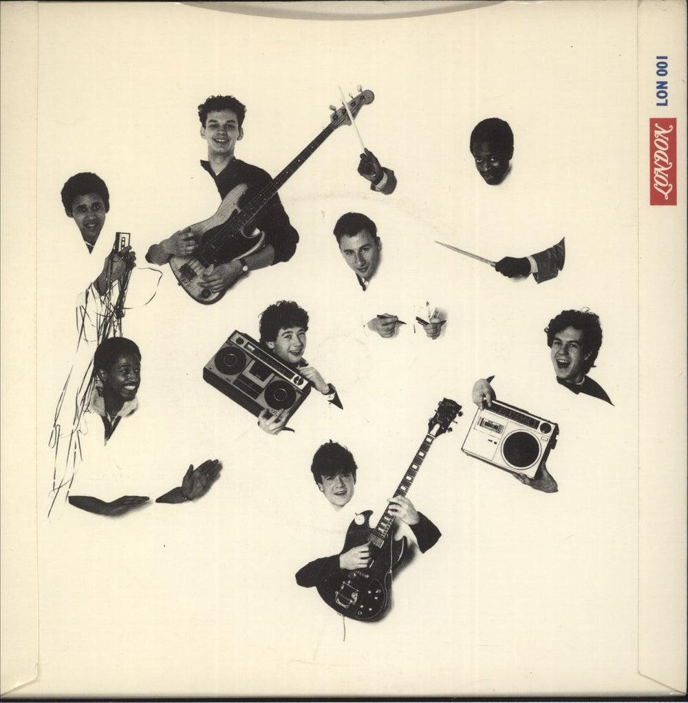 Funkapolitan As Time Goes By - Inj UK 7" vinyl single (7 inch record / 45)