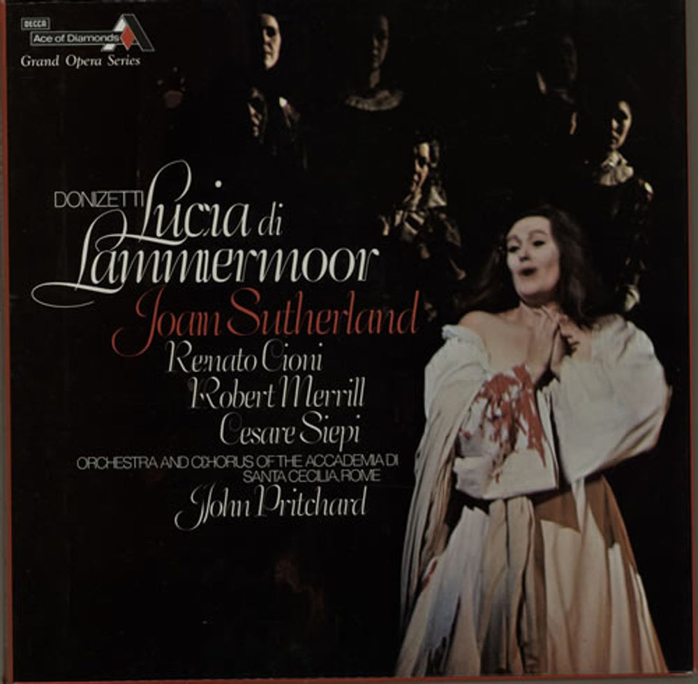 Gaetano Donizetti Lucia di Lammermoor UK Vinyl Box Set GOS663/665