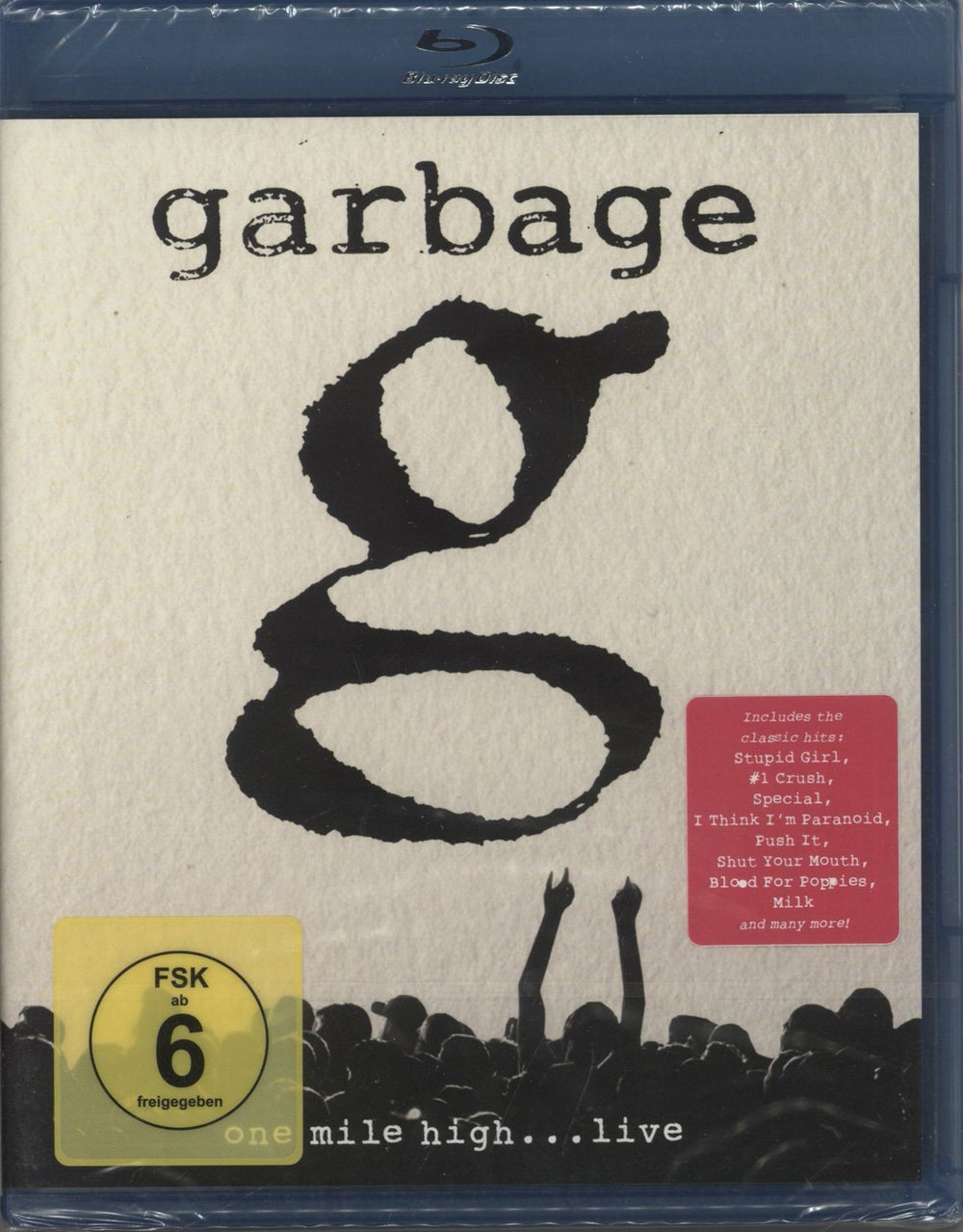 Garbage One Mile High... Live - Sealed UK Blu Ray DVD ERBRD5190