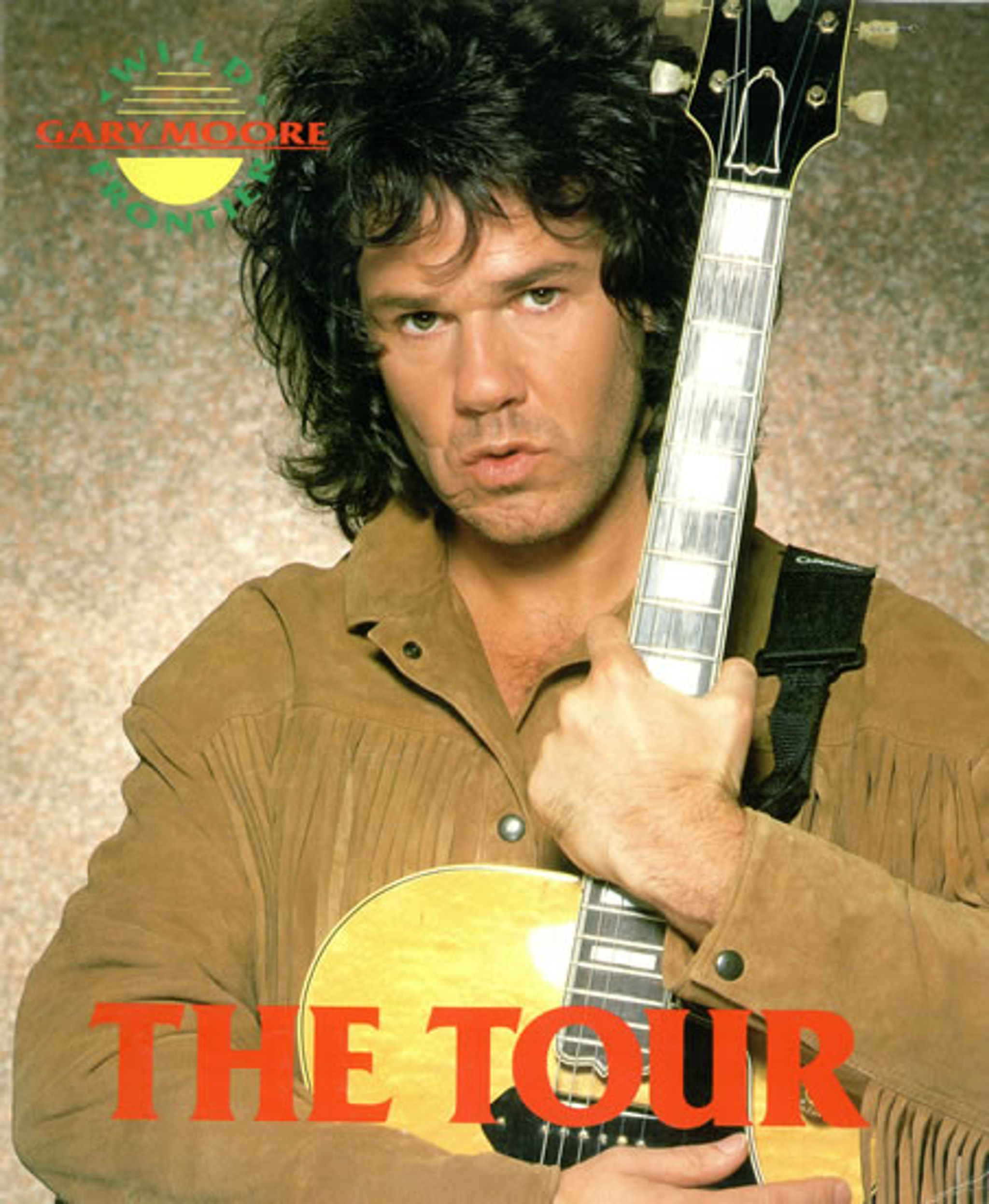 Gary Moore Wild Frontier - The Tour + Merch Insert UK tour programme TOUR PROGRAMME