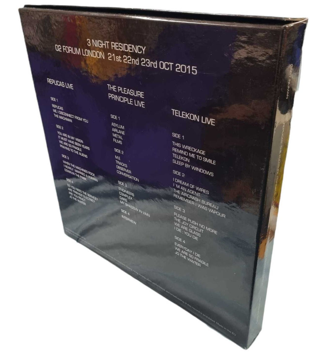 Gary Numan Live At The O2 Forum Box Set UK Vinyl Box Set