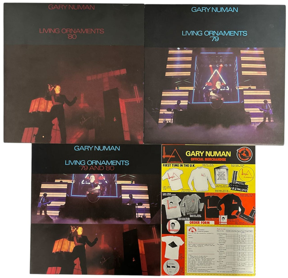 Gary Numan Living Ornaments '79 And '80 - EX UK Vinyl Box Set NUMVXLI833312