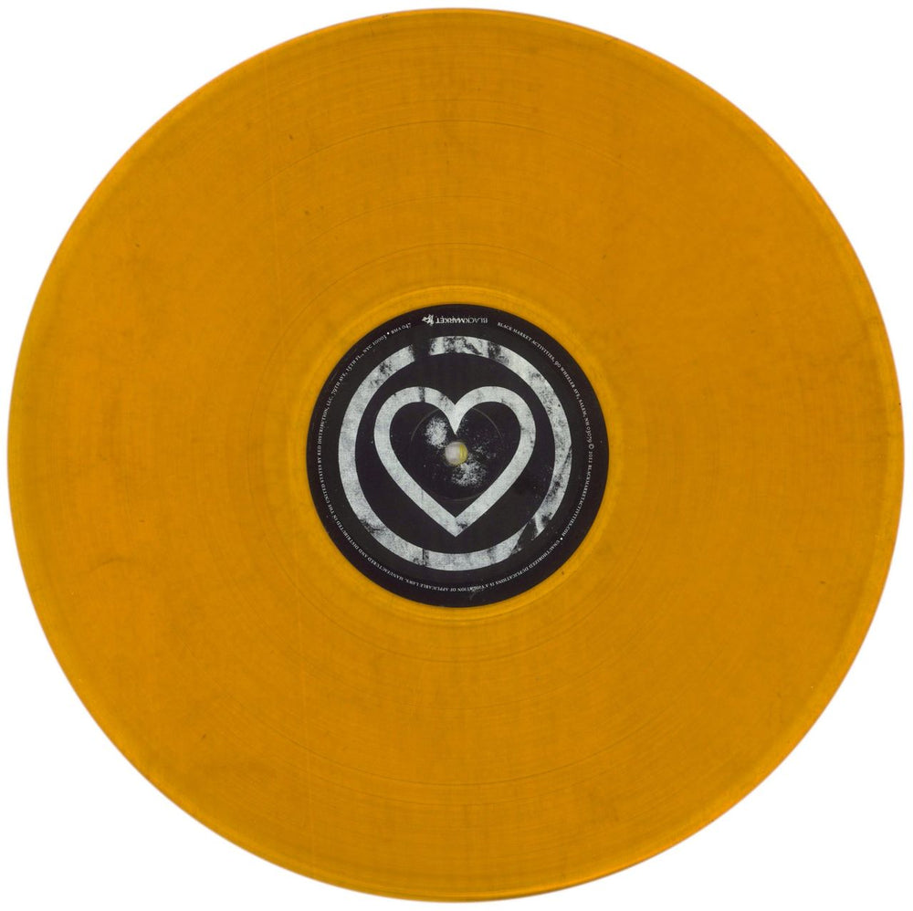 Gaza No Absolutes In Human Suffering - Orange Vinyl US vinyl LP album (LP record) 8B5LPNO845741